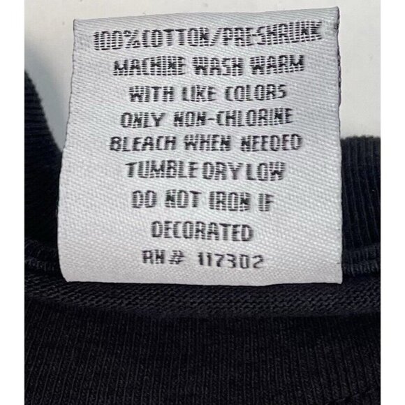 Mens 3XL Black Jewel Studded Aztec Skull S/S T-SHIRT Johnson Super Heavy Weight - Picture 8 of 8